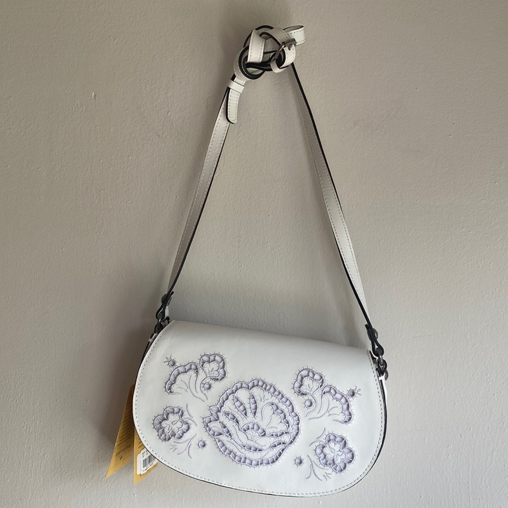 NWT Patricia Nash Genuine Leather Bag/Floral Pattern